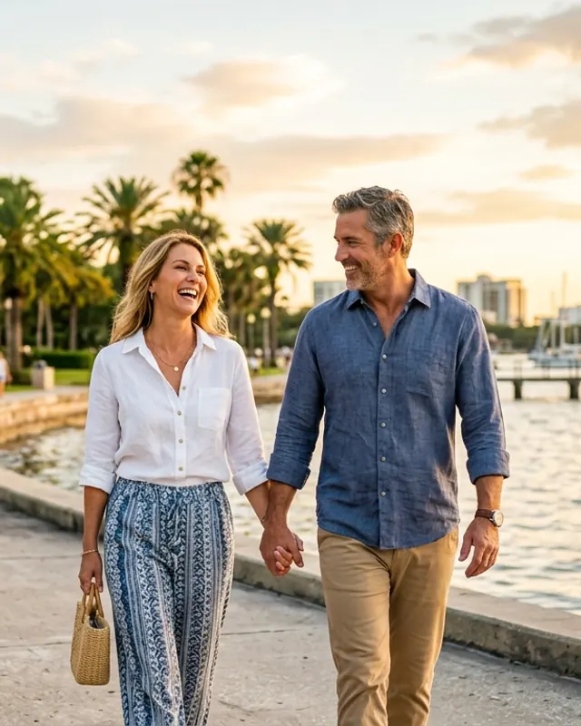Downtown St. Petersburg FL waterfront near the Refresh Medical weight loss clinic